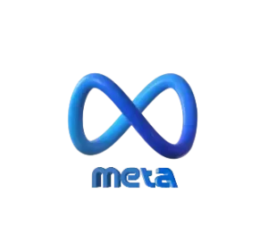 Oito infinito do Logo Tipo da Meta Ads.