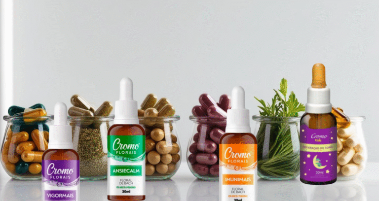 Francos conta gota de suplementos naturais.