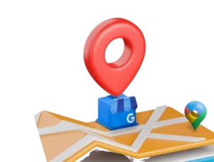 Ícone 3D do Google Business Profile